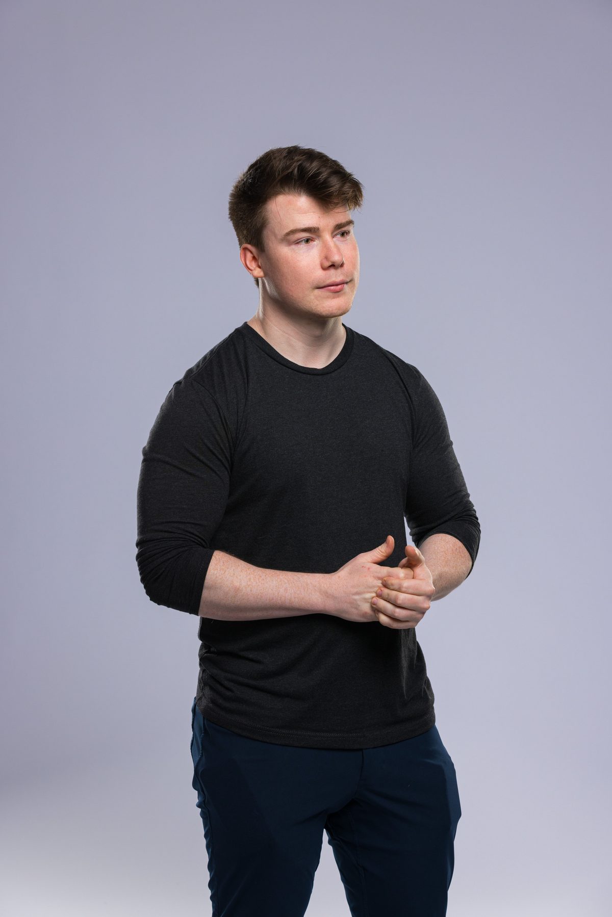 Portrait of Riley Hastings.